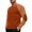 02#Camel, variant on Men's Solid Color Corduroy Half Collar Sweatshirt Brown Long Sleeve Lightweight Casual Loose Fit Streetwear Pullover