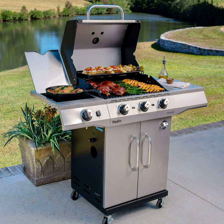 Charbroil Performance Series 3 Burner Gas Grill Silver
