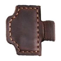 Bookmark with Pen Holder,Magnetic Leather Pen Holder Bookmark,3.3x1.57" No Letters Bookmark Assorted Colors Leather Book Mark,Gifts for Book Lovers, Readers, Leather Book Marks for Men,Dark Brown