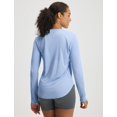 thumbnail image 4 of Camiseta Solar de Manga Larga para Mujer Baleaf con Protección UPF50+ y Cuello en V, 4 of 7