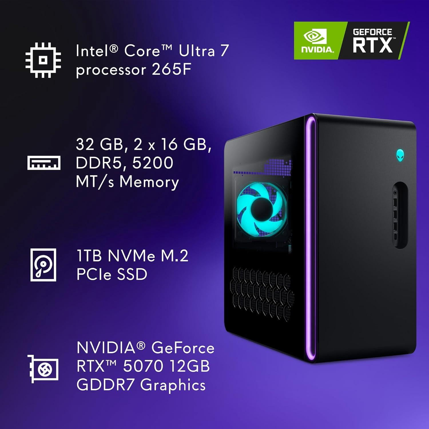 Alienware Aurora Gaming Desktop ACT1250 - Intel Core UAE | Ubuy