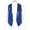 A Royal Blue, variant on renvena Men Shiny Sequins Waistcoat Sparkly Jazz Hip Hop Disco Dance Top Vest Stage Performance Costume