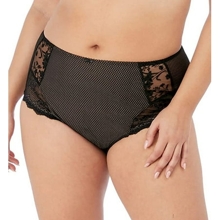 

Women s Elomi Best EL4388 Charley Full Brief Panty (Jet 4X)