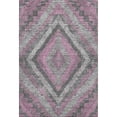 thumbnail image 2 of Addison Rugs Mayfield Premium Machine Washable Transitional Aztec Blush Rectangle Rug, 3' x 5', 2 of 7