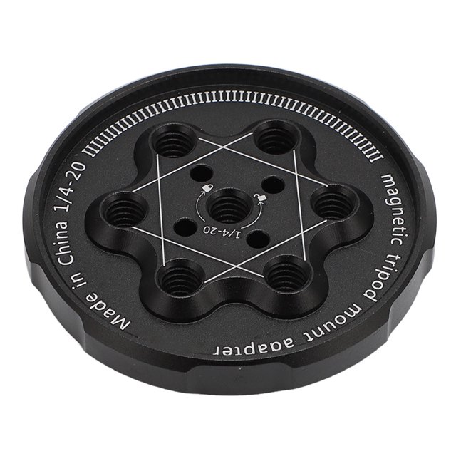 Placa Adaptadora De Montaje En Trípode Para Teléfono Inteligente Magnético, Adaptador De Montaje En Trípode Para Teléfono Magnético, Imán De aleación De Aluminio Resistente