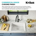 thumbnail image 5 of Kraus Stainless Steel Bottom Grid (19 5/8 x 13 3/4) for 24 Turino Fireclay Drop-In Undermount Kitchen Sink KFD1-24, 5 of 5