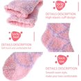 thumbnail image 4 of 6 Pairs Fuzzy Socks Warm Winter Slipper Fluffy Sleep Cozy Comfy Socks for Mens Womens, 4 of 4