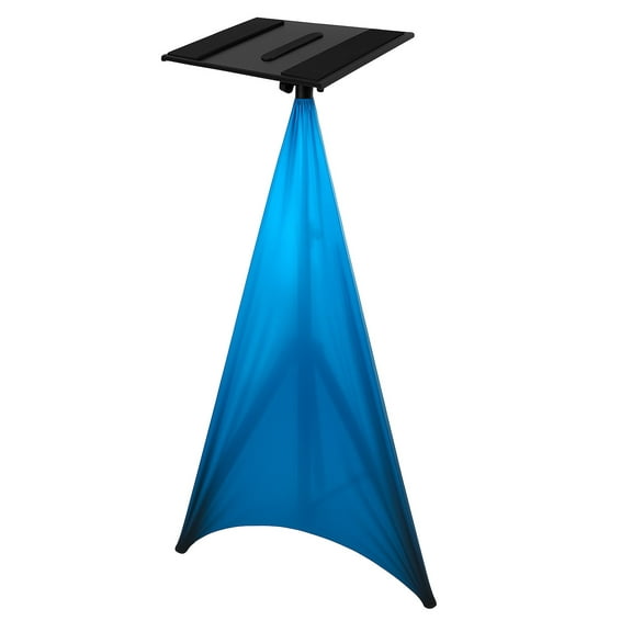 Rockville Lighting Stand For Moving Head/Gobo/Beam/Spot/Effect Light White Scrim