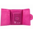 thumbnail image 4 of Big Skinny Women's Nylon Microfiber Trixie Trifold Women's Wallet, holds up to 30 cards (Fuchsia), 4 of 5