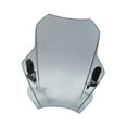 thumbnail image 2 of koolsoo Generic Motorcycle Windshield Accessories Windproof Motorbike Wind Deflector Grey, 2 of 9