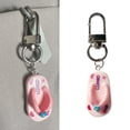 thumbnail image 2 of Charm Key Ornament Beach Sandal Key Accessory Unique Key Holder Plastic Alloy Texture Pendant for Travel Use, 2 of 7