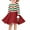 Christmas Reindeer Striped, variant on DISNIMO Girls Owl Dress Kids Heart Dresses for Girls Long Sleeve Pink Dress Kids 3-4 Girl Dresses Fall Dresses for Children Skater Dress Kids Holiday Dresses for Girls Midi Dress Long Sleeve