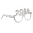 thumbnail image 3 of 2024 Novelty Party Glasses Foil Paper Graduation Gold Silver, Unique,  4 ct, 3 of 5