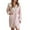 e-1425Pink365, variant on Sleepwear Women Solid Color Casual Flannel Robe Long Sleeve Thermal Bathrobe Elegant O-Neck Loungewear Kimono Housecoat For Home Comfort Boho Homewear