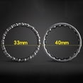 thumbnail image 3 of Allume 4 Pcs Vélo Bicyclette 1 1/8 Pieds' Casque Roulement à Billes à Cage Roulement de Course Cyclisme Argent, 3 of 8