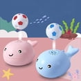 thumbnail image 5 of Pez Ballena Sopladora con Pelota Flotante, Juguete de Aire para Bebés 6+ Meses, Divertido y Educativo, Funciona con Pilas  Azul, 5 of 5