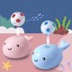 thumbnail image 5 of Pez Ballena Sopladora con Pelota Flotante, Juguete de Aire para Bebés 6+ Meses, Divertido y Educativo, Funciona con Pilas  Azul, 5 of 5