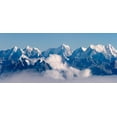 thumbnail image 2 of Su, Keren 24x13 White Modern Wood Framed Museum Art Print Titled - The Himalayas Range above clouds-Nepal, 2 of 4