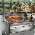 thumbnail image 6 of TURBRO Stainless Steel Rotisserie Kit for Most Gas Grills - Includes 4W Electric Motor, 28'' × 5/16" Square Spit Rod, Adjustable Height Support Bracket, Meat Forks - Ideal for Outdoor BBQ, 6 of 6