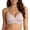 Red, variant on Bra Women’s Seamless Wireless Comfort Everyday Full Coverage Push Up No Underwire Scalloped Edged Soft Bralettes for Daily Wear Brown M