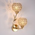 thumbnail image 3 of Modern wall of Bedroom Wall Sconce Lighting Fixture, E26/E27 Socket, for Bedroom Bedside Stairs - Golden_Right, 3 of 8