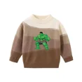 thumbnail image 1 of Nuevo suéter para niños de Los Vengadores Spiderman otoño e invierno 2024 nuevo suéter de Capitán América camisa de punto para bebé niños, 1 of 4
