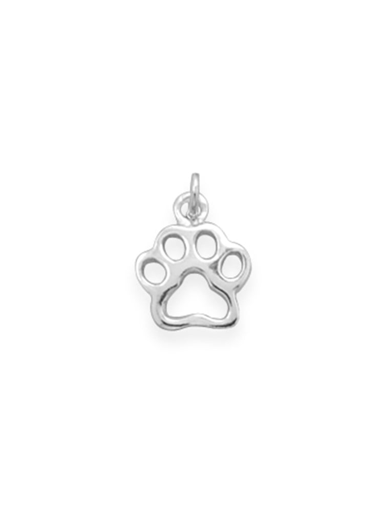 03793 Antiqued Bronze Tone Amusing Cute Animal Cat Dog Paw Pendant Charms 45pcs 