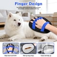 thumbnail image 4 of Pet Hair Removal Glove, Reusable Static Fur Remover for Dogs & Cats, Easy Pet Hair Cleaner for Sofa, Carpet, Furniture, Clothing & Bedding (Blue), 4 of 9