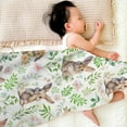 thumbnail image 4 of Bunny Blanket for Girls Blanket Rabbits Flannel Fleece Throw Blanket for Living Room Bedroom Sofa Couch Warm Soft Bed for Kids Adults 27.56"x39.37", 4 of 6