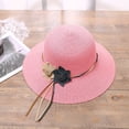 thumbnail image 2 of SikaFu New Spring And Summer Sun Sunscreen, Sun Hat Ms. Xiaobian Straw Hat Beach Hat Anti -UV Prevention, 2 of 7