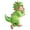 Green, variant on YDFCWXW Baby Dinosaur Onesie Costume Halloween Infant Dress Up Outfit, Dinosaur Costume with Colorful Spikes Plush Tail for Themed Events (Green, 3-6 Months)