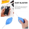 thumbnail image 2 of OULII Back to School 2pcs dust remover Air Blower Ball Blue Silicone for Cleaning Sensitive Areas, 2 of 6