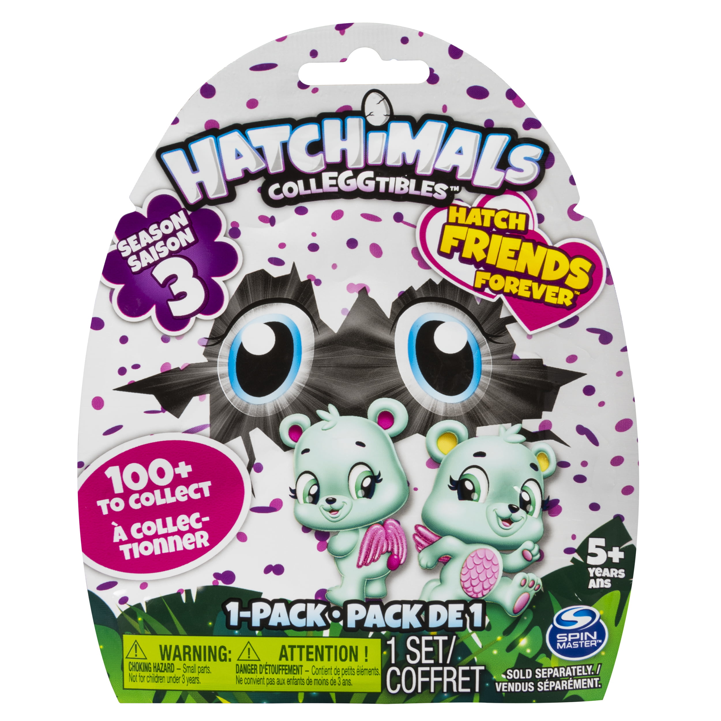 Hatchimals Colleggtibles Season 3 NEWTNAT Pink Mint OOP 