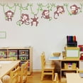 Monkey Wall Stickers Jungle Wall Decor Safari Wall Decals for