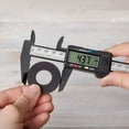thumbnail image 2 of Vernier Caliper Electric Digital Display Ruler Portable Crafting Woodworking Measuring Caliper Ruler, 0-150mm, 2 of 9