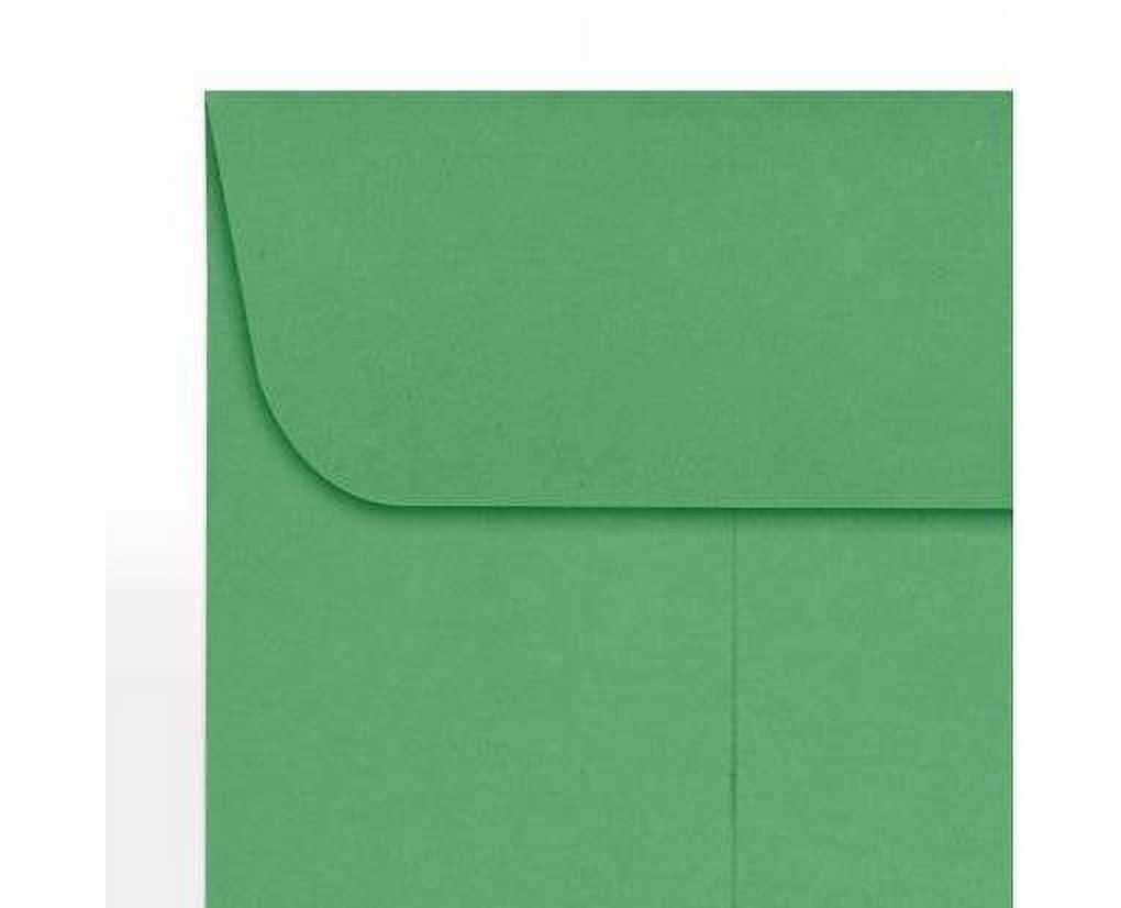 LUXPaper #1 Coin Envelopes w/ Moistenable Glue, Holiday Green, 2 1/4in x 3 1/2in, 80lb, 1000/Pack