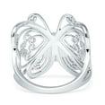 thumbnail image 3 of Filigree Design Butterfly Fashion Ring 925 Sterling Silver Size 5, 3 of 6