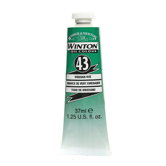 Winton Oil Colours 37 ml, viridian hue, 43 (pack of 3)