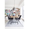 thumbnail image 4 of Moe's Home Collection Chaise de Salle à Manger Morrison, Gris (Ensemble de 2), 4 of 10