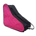 thumbnail image 7 of Roller Skate Bag Waterproof Skating Shoes Bag for Inline Skates Quad Skates Roller Skating Equipment Figure Skates for Children Black Pink, 7 of 7