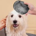 thumbnail image 2 of Cepillo de baño para mascotas, cepillo de baño con mango de anillo para gato, champú para mascotas, cepillo de baño, masaje relajante, peine de goma para perros y gatos, 2 of 5
