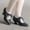 R-Blue, variant on New Hollow High Heel Sandal Slippers for Women Lace Up Oversized Women's Earth Spirit Sandals for Women Casual Shoes