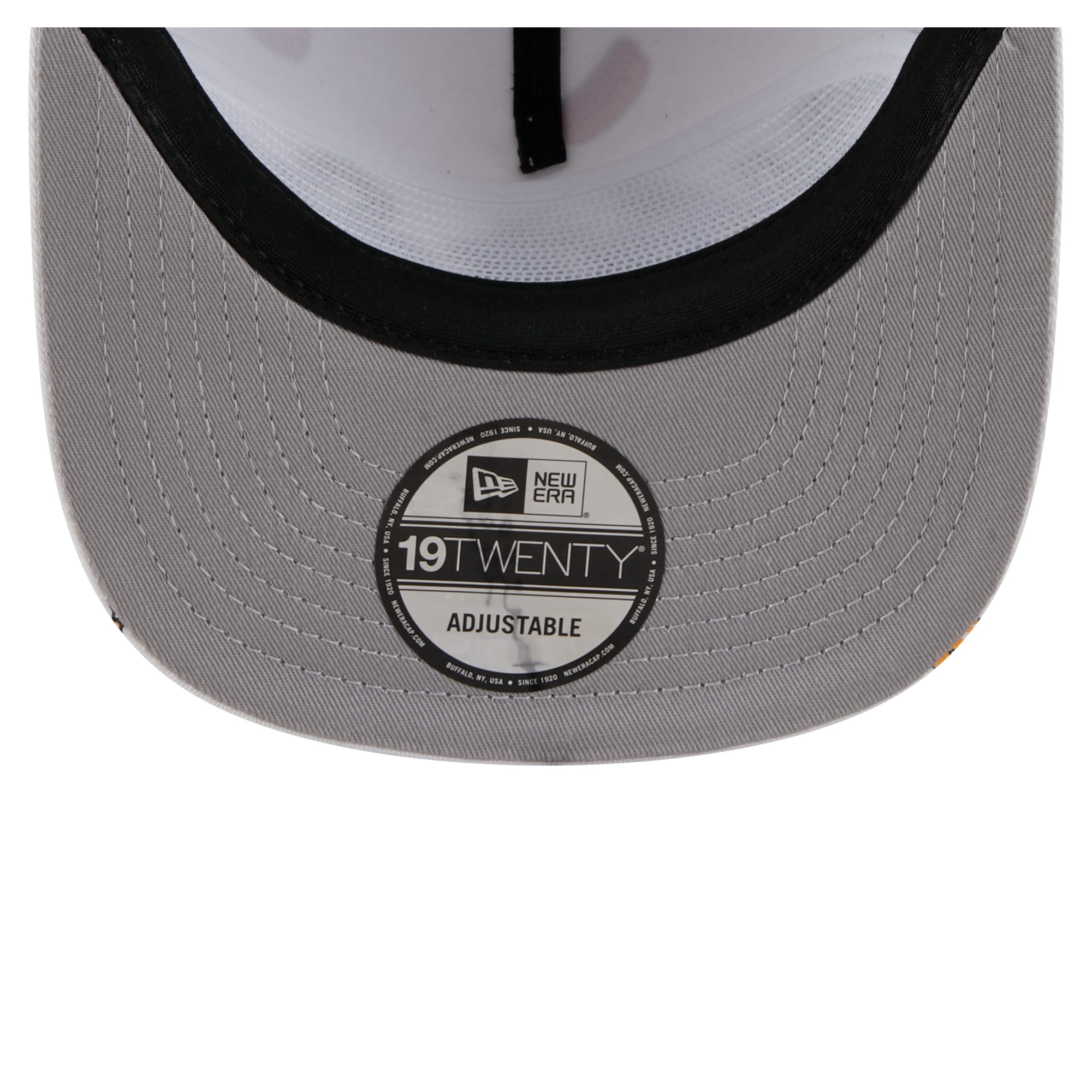 Men's New Era White Chicago White Sox Team Cheer Rope 19TWENTY Adjustable Hat
