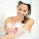 thumbnail image 4 of ¡Descuentos Sorprendentes!, Cepillo de baño para bebé, cepillo de baño de pelo suave, cepillo de baño multifuncional de masaje de doble cara con cordón para colgar, cepillo de baño Akmoler, 4 of 9