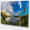 thumbnail image 2 of Sognefjord in Norway Panorama - Landscape Canvas Art Print, 2 of 4