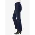 thumbnail image 3 of Woman Within Plus Size Flex Pull-On Bootcut Gap-Free Stretch Denim Jeans, 3 of 6