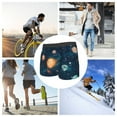 thumbnail image 4 of Honeii Solar System And Planets Print Mens Boxer Briefs Breathable,Boxer Brief for Men, Moisture-Wicking Underwear-Large, 4 of 5
