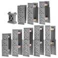 thumbnail image 1 of Minkissy 9Pcs Railway Track Support Train Bridge Supports Grey Wood Supporting Train Tracks For Home Play, 1 of 7
