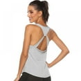 thumbnail image 6 of Xmarks Women's Yoga Tops Workouts Clothes Activewear Built in Bra Tank Tops S-XL, 6 of 7