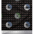 thumbnail image 1 of Soimoi Cotton Cambric Fabric Disk Hardware Printed Craft Fabric by the Yard 56 Inch Wide, 1 of 1